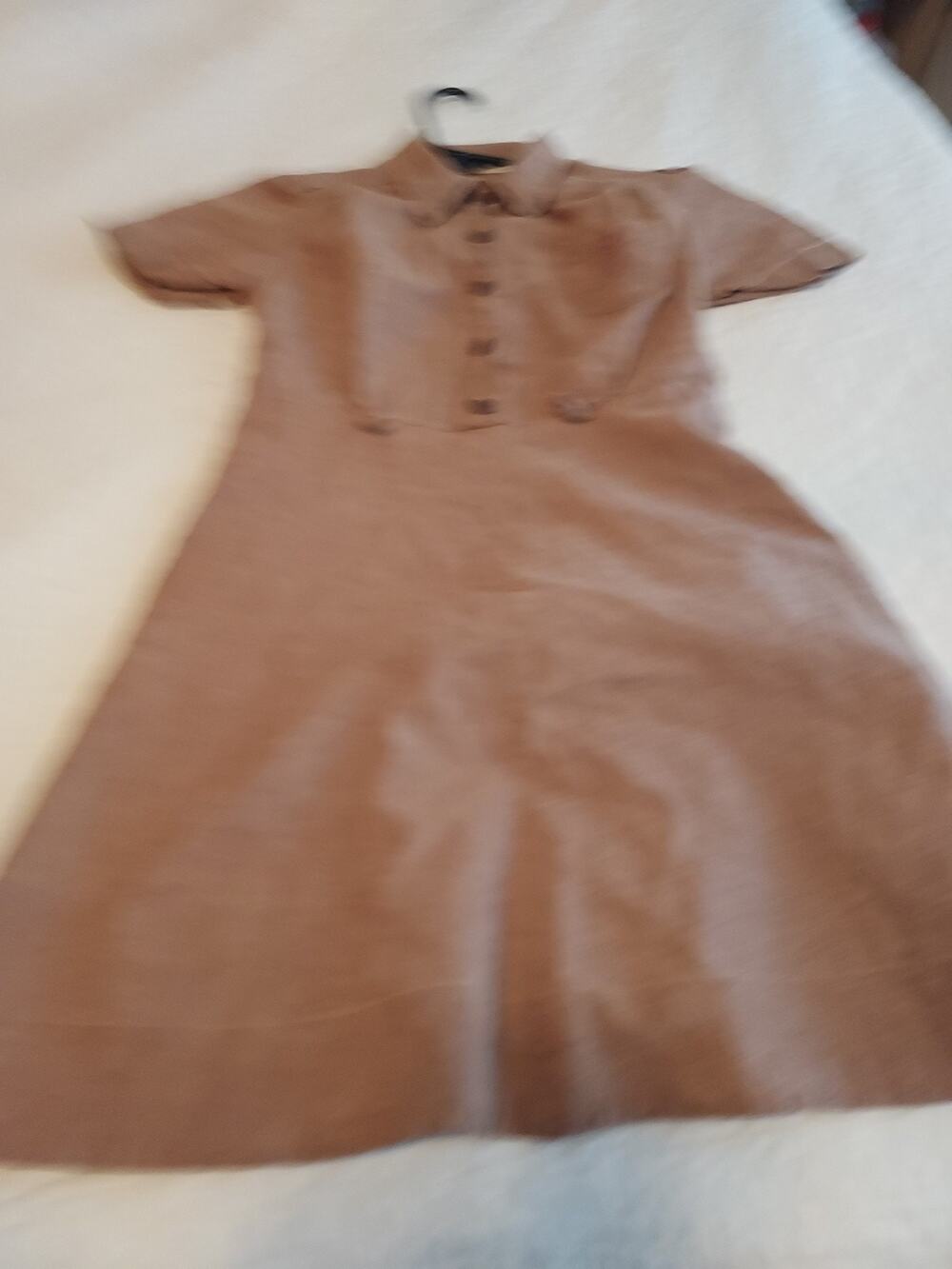 Vintage 1940's Brownie Uniform Dress Girl Scouts size 6 ? New York USA dress